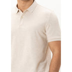 Giordano Men's Cotton Lycra Pique Slim Fit Polo - Premium Polo
