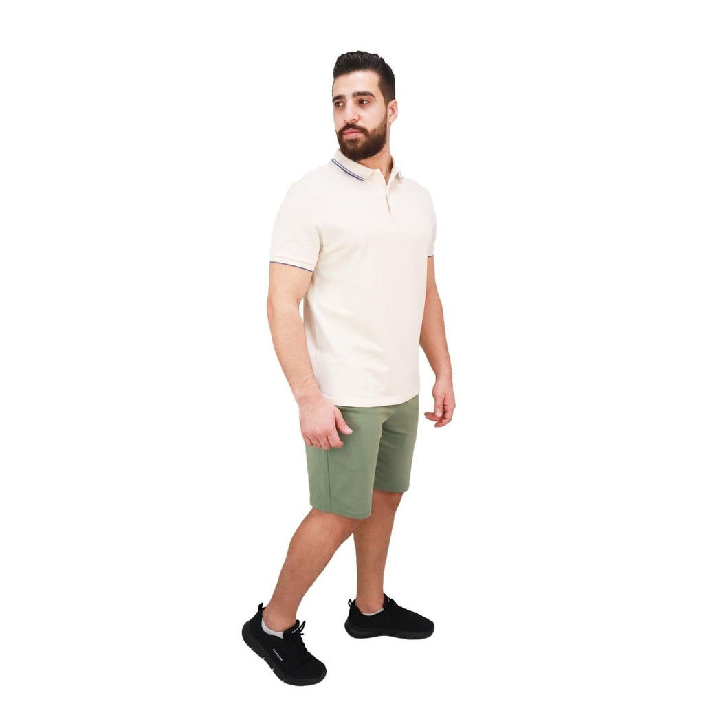 Giordano Men's Cotton Lycra Pique Slim Fit Polo - Premium Polo