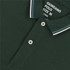 Giordano Men's Cotton Lycra Pique Slim Fit Polo - Premium Polo
