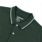 Giordano Men's Cotton Lycra Pique Slim Fit Polo - Premium Polo