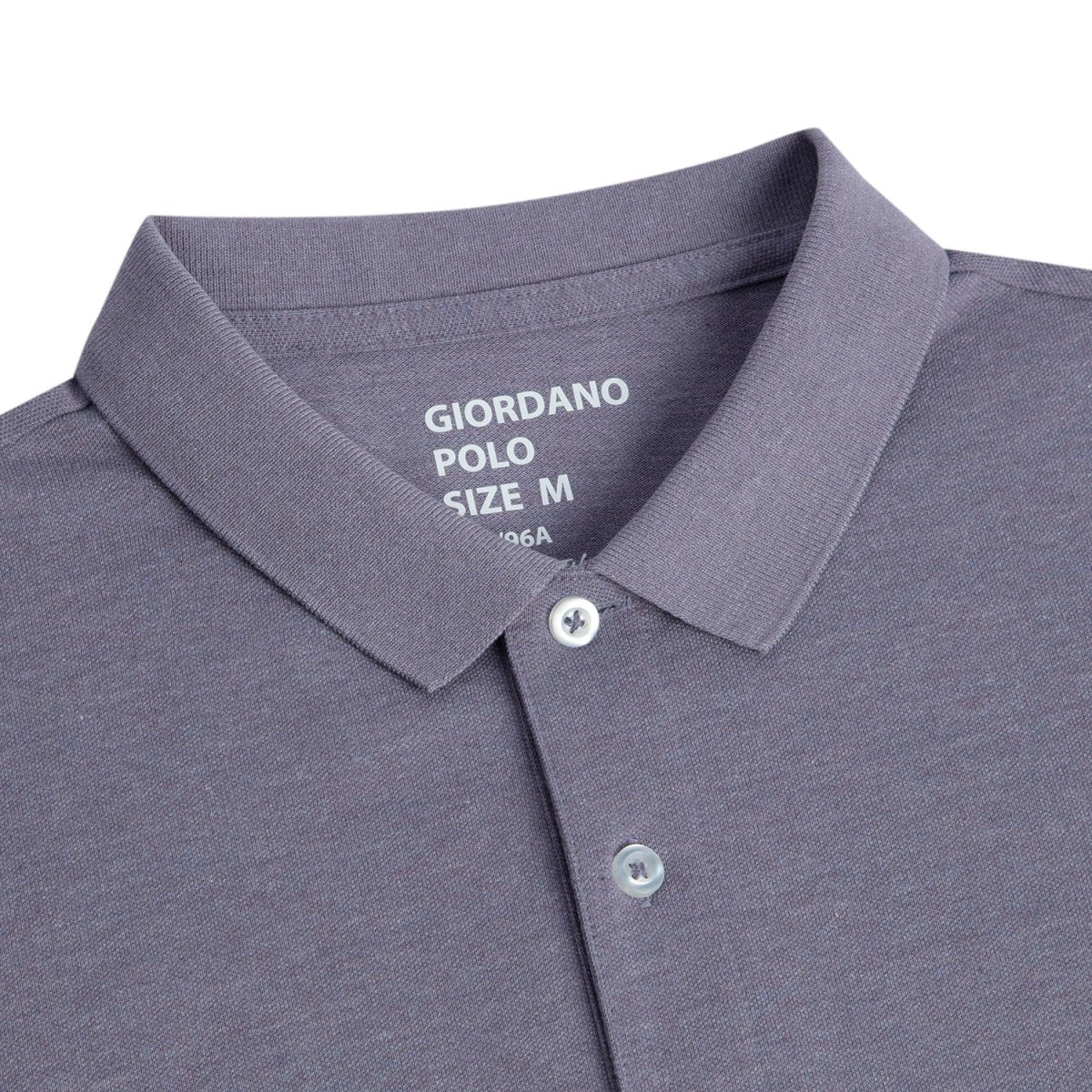 Giordano Men's Cotton Lycra Pique Slim Fit Polo - Premium Polo