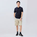 Giordano Men's Cotton Lycra Stretch Solid Polo Shirt - Premium Polo
