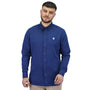 Giordano Men's Cotton Oxford Full Opening Long Sleeve Slim Fit Shirt - Premium Shirts