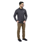 Giordano Men's Cotton Oxford Full Opening Long Sleeve Slim Fit Shirt - Premium Shirts
