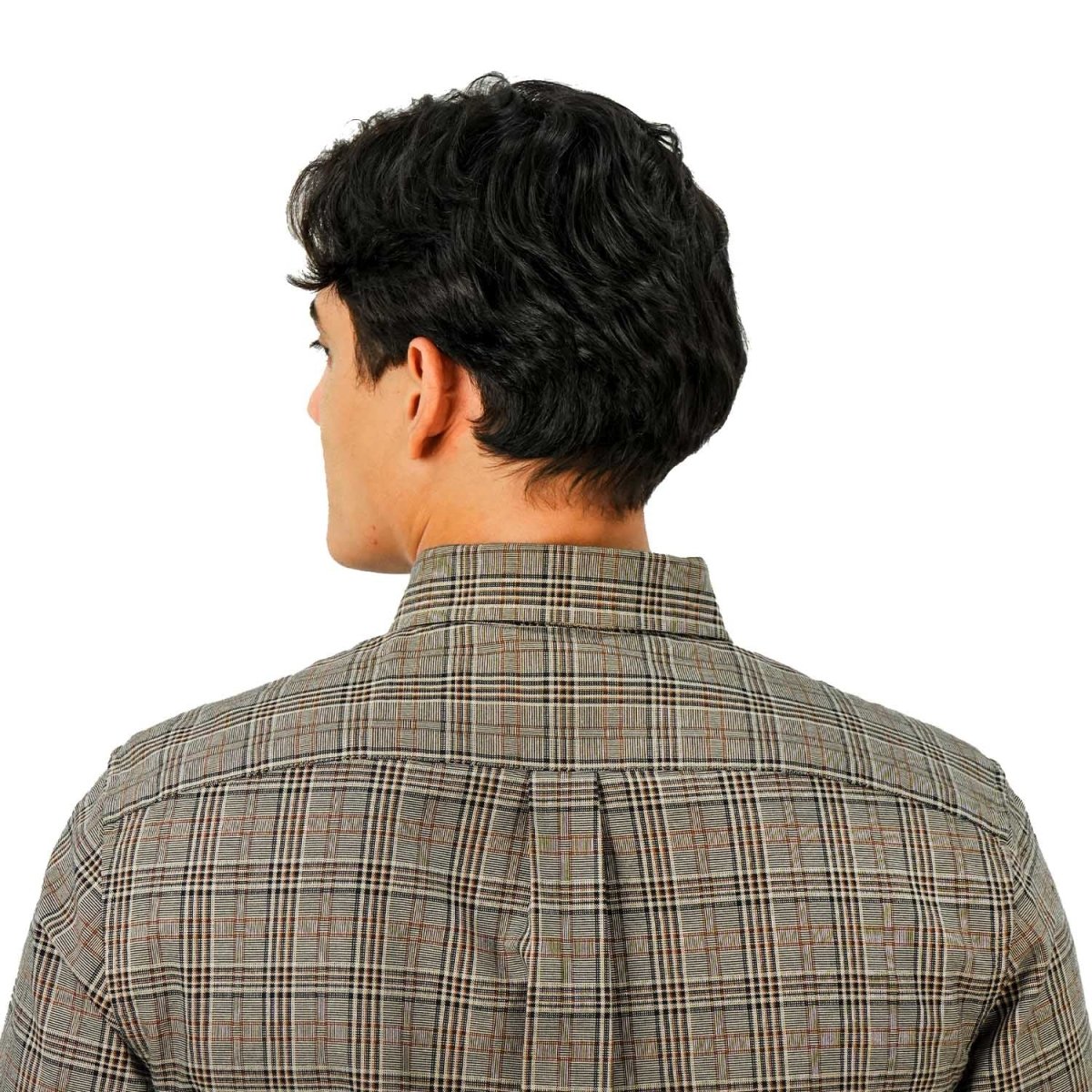 Giordano Men's Cotton Oxford Full Opening Long Sleeve Slim Fit Shirt - Premium Shirts