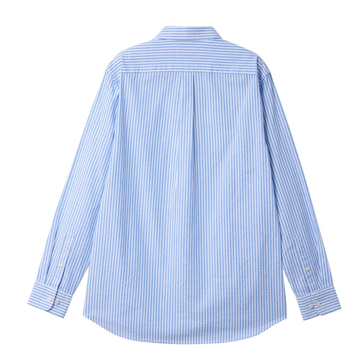 Giordano Men's Cotton Oxford Full Opening Long Sleeve Slim Fit Shirt - Premium Shirts