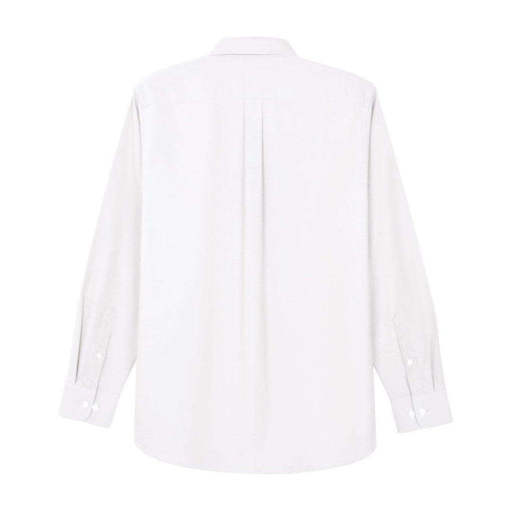 Giordano Men's Cotton Oxford Full Opening Long Sleeve Slim Fit Shirt - Premium Shirts