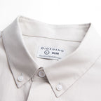 Giordano Men’s Cotton Oxford Slim Fit Short-Sleeve Shirt with Embroidery - Premium Shirts
