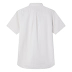 Giordano Men’s Cotton Oxford Slim Fit Short-Sleeve Shirt with Embroidery - Premium Shirts