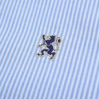 Giordano Men’s Cotton Oxford Slim Fit Short-Sleeve Shirt with Embroidery - Premium Shirts