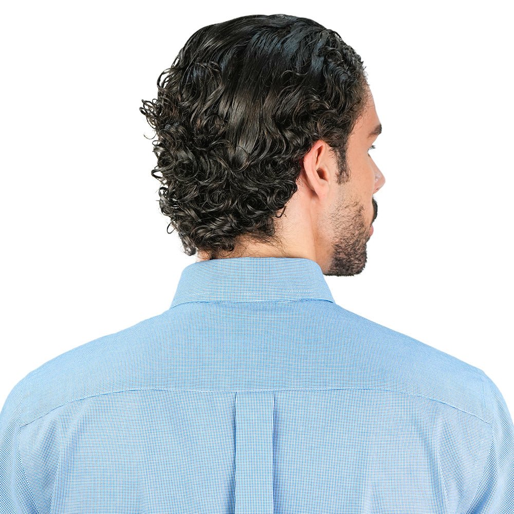 Giordano Men’s Cotton Oxford Wrinkle Free Long - Sleeve Shirt - first_variant_option_2 Premium Shirt for Giordano