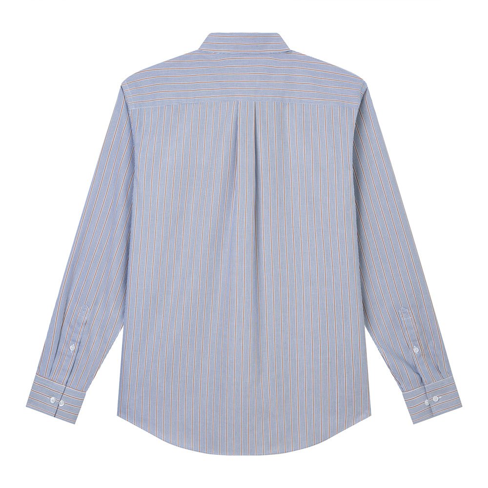 Giordano Men's Cotton Oxford Wrinkle Free Long-Sleeve Shirt - Premium Shirts