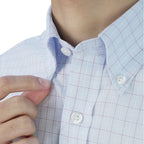 Giordano Men’s Cotton Oxford Wrinkle Free Long-Sleeve Shirt - Premium Shirts