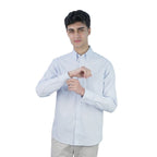 Giordano Men’s Cotton Oxford Wrinkle Free Long-Sleeve Shirt - Premium Shirts