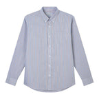 Giordano Men's Cotton Oxford Wrinkle Free Long-Sleeve Shirt - Premium Shirts