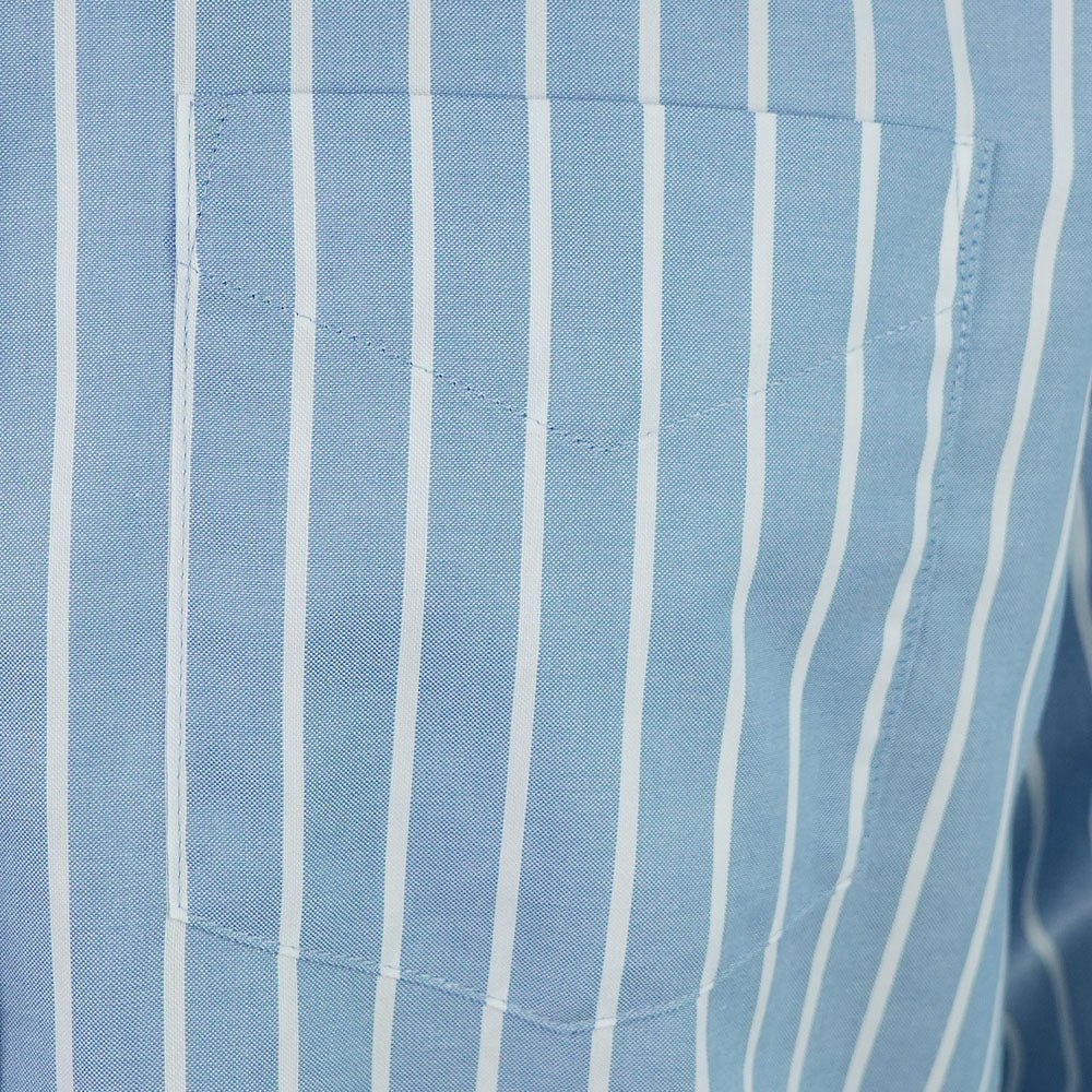 Giordano Men’s Cotton Oxford Wrinkle Free Long-Sleeve Shirt - Premium Shirts