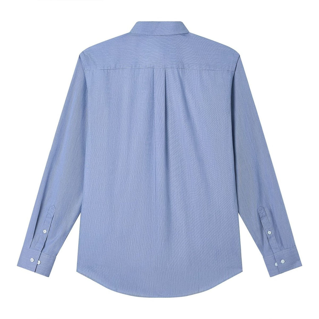 Giordano Men’s Cotton Oxford Wrinkle Free Long - Sleeve Shirt - first_variant_option_2 Premium Shirts for Giordano