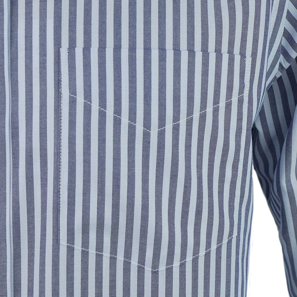 Giordano Men’s Cotton Oxford Wrinkle Free Long-Sleeve Shirt - Premium Shirts