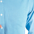 Giordano Men’s Cotton Oxford Wrinkle Free Long - Sleeve Shirt - first_variant_option_2 Premium Shirt for Giordano