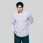 Giordano Men's Cotton Oxford Wrinkle Free Long - Sleeve Shirt - first_variant_option_2 Premium Shirt for Giordano