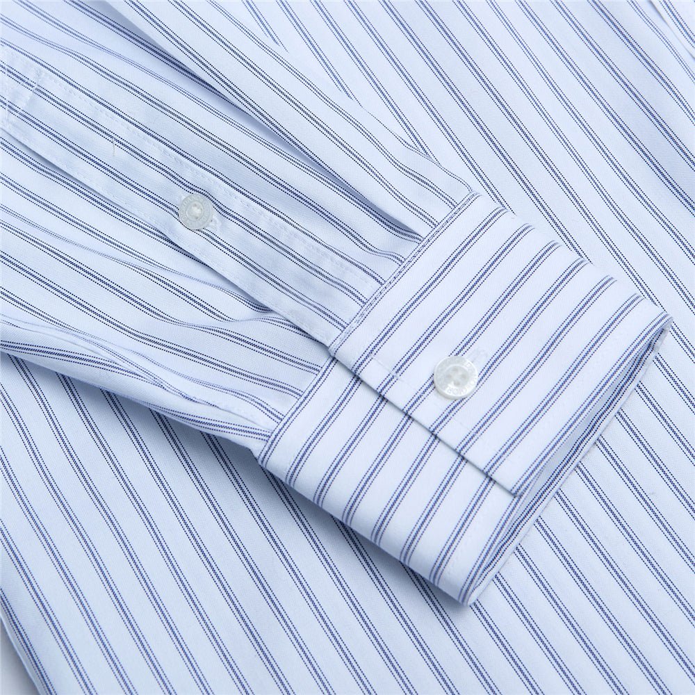 Giordano Men's Cotton Oxford Wrinkle Free Long - Sleeve Shirt - first_variant_option_2 Premium Shirt for Giordano