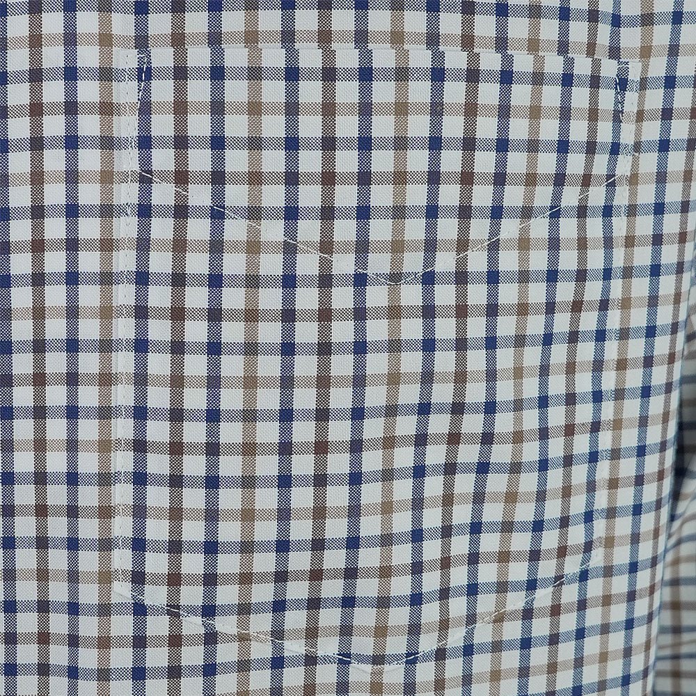 Giordano Men’s Cotton Oxford Wrinkle Free Long-Sleeve Shirt - Premium Shirts