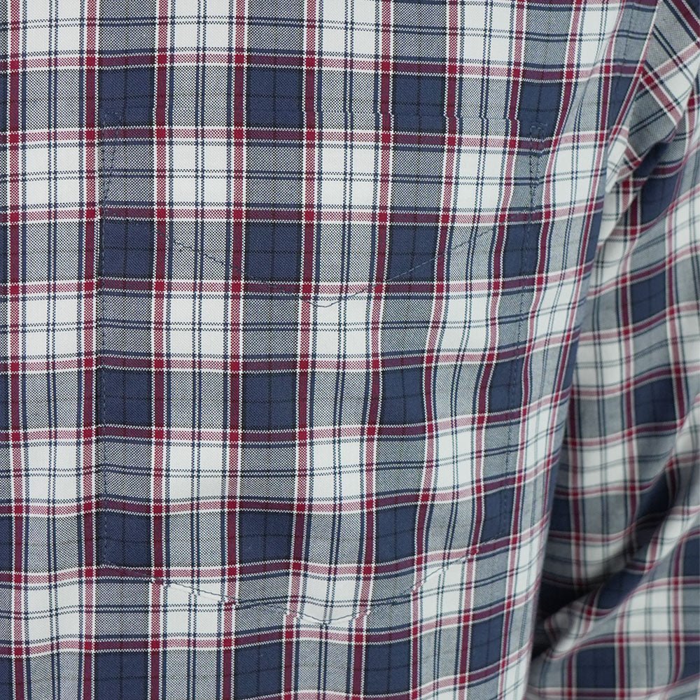 Giordano Men’s Cotton Oxford Wrinkle Free Long-Sleeve Shirt - Premium Shirts