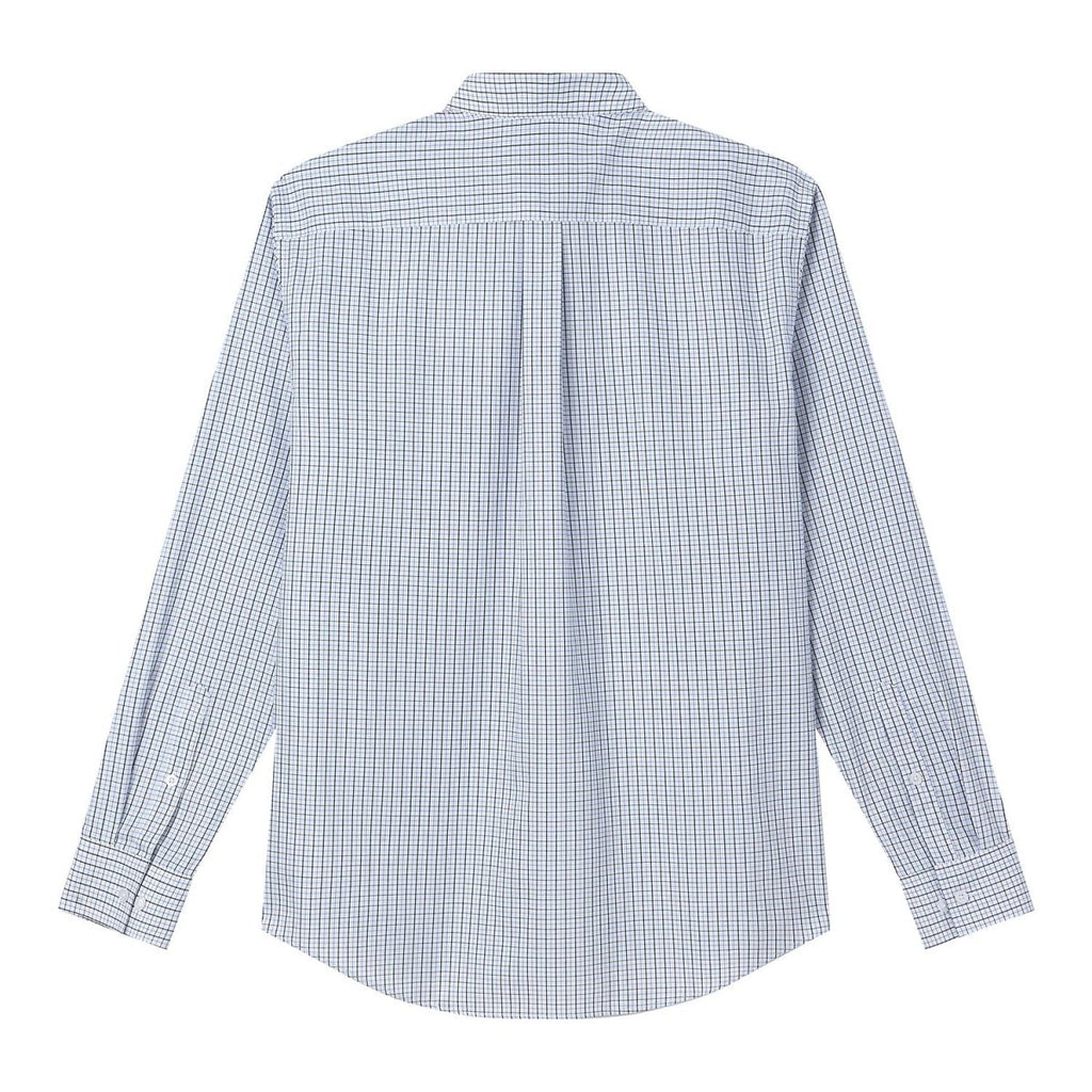 Giordano Men’s Cotton Oxford Wrinkle Free Long-Sleeve Shirt - Premium Shirts