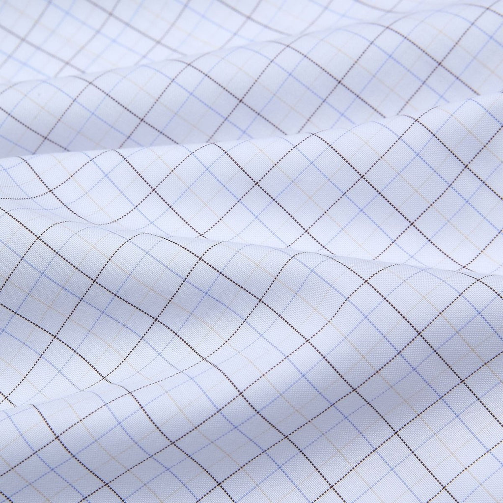 Giordano Men’s Cotton Oxford Wrinkle Free Long-Sleeve Shirt - Premium Shirts