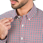 Giordano Men’s Cotton Oxford Wrinkle Free Long-Sleeve Shirt - Premium Shirt