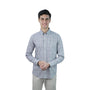 Giordano Men’s Cotton Oxford Wrinkle Free Long-Sleeve Shirt - Premium Shirts