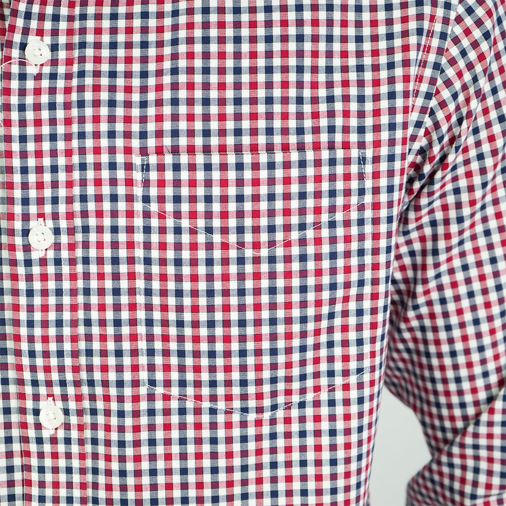 Giordano Men’s Cotton Oxford Wrinkle Free Long-Sleeve Shirt - Premium Shirt