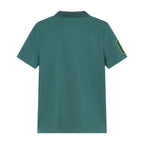 Giordano Men's Cotton Pique Polo with 3D Lion Embroidery - first_variant_option_2 Premium Polo for Giordano