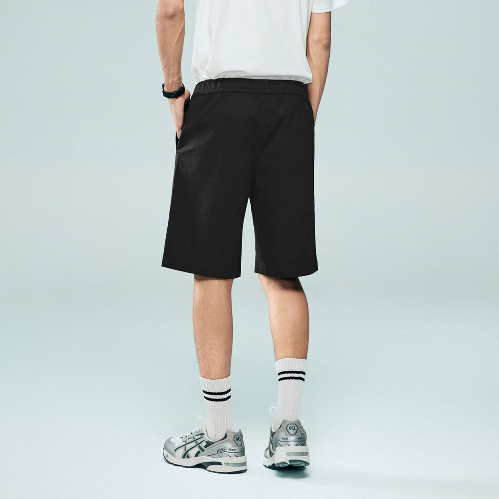 Giordano Men's Cotton Regular Fit Shorts | Online Exclusive - Premium Print Tee