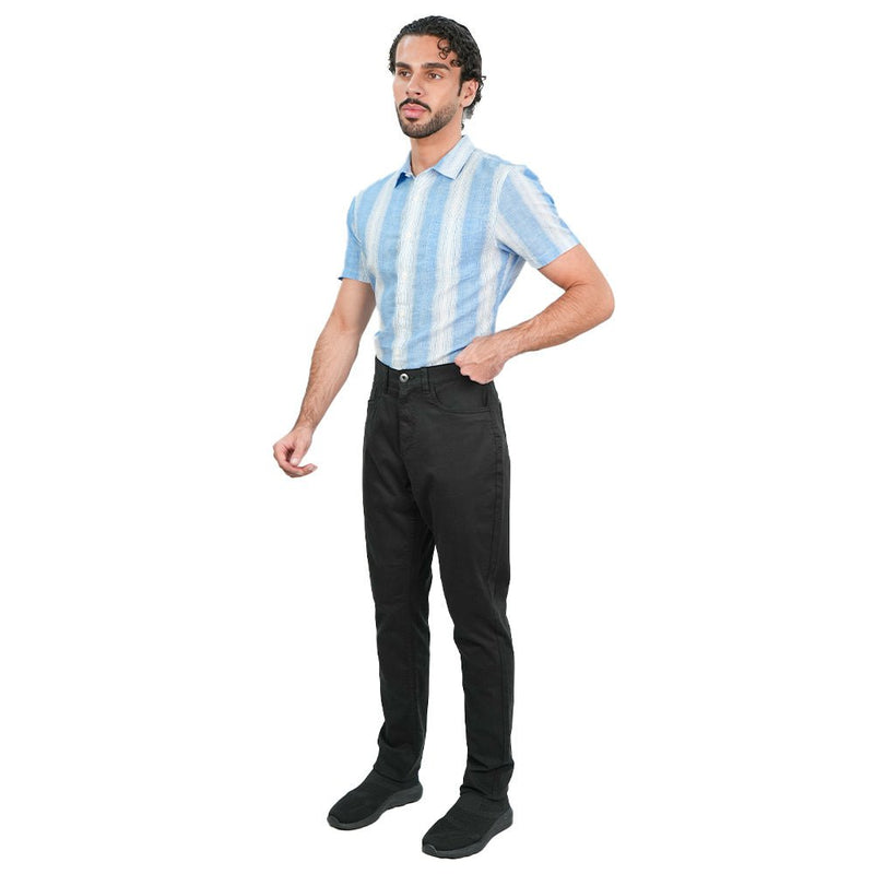 Giordano Men’s Cotton Regular Taper Stretch Twill Khakis - first_variant_option_2 Premium Pants for Giordano