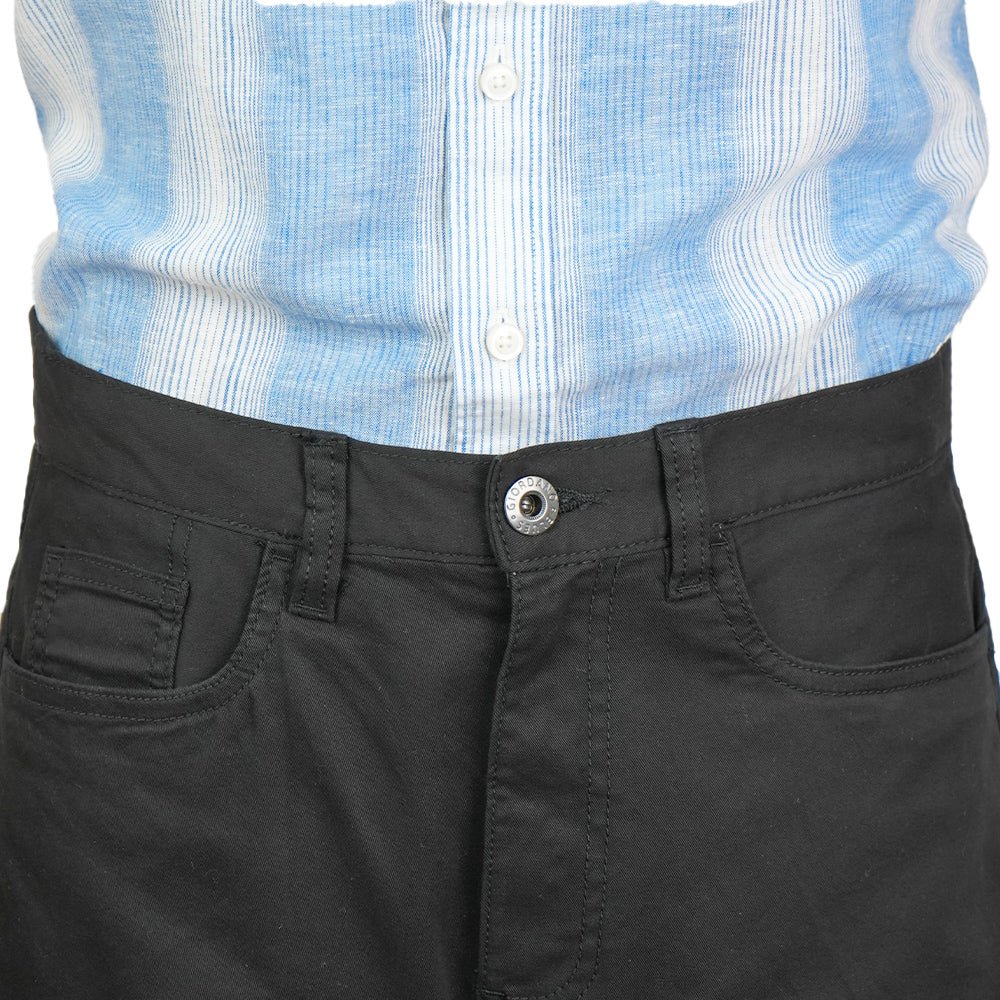 Giordano Men’s Cotton Regular Taper Stretch Twill Khakis - first_variant_option_2 Premium Pants for Giordano