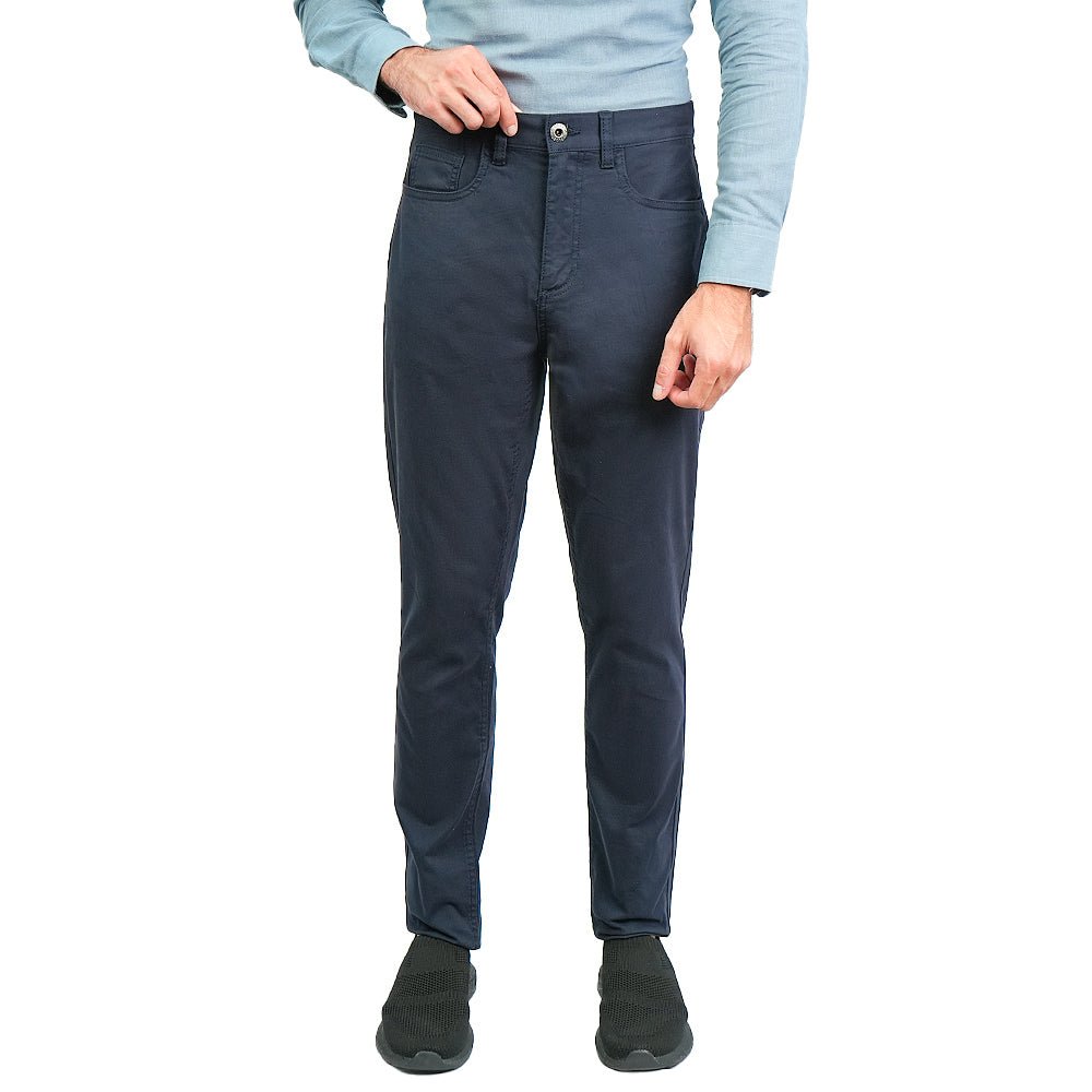 Giordano Men’s Cotton Regular Taper Stretch Twill Khakis - first_variant_option_2 Premium Pants for Giordano