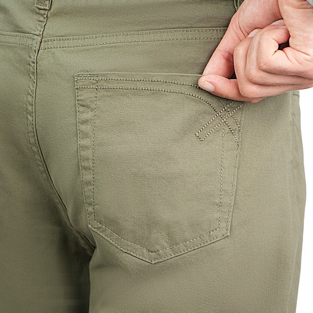 Giordano Men’s Cotton Regular Taper Stretch Twill Khakis - first_variant_option_2 Premium Pants for Giordano
