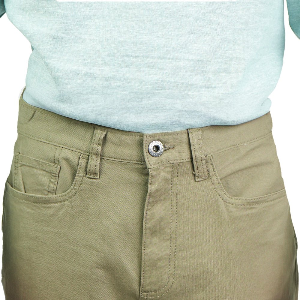 Giordano Men’s Cotton Regular Taper Stretch Twill Khakis - first_variant_option_2 Premium Pants for Giordano