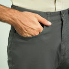 Giordano Men’s Cotton Regular Taper Stretch Twill Khakis - first_variant_option_2 Premium Pants for Giordano