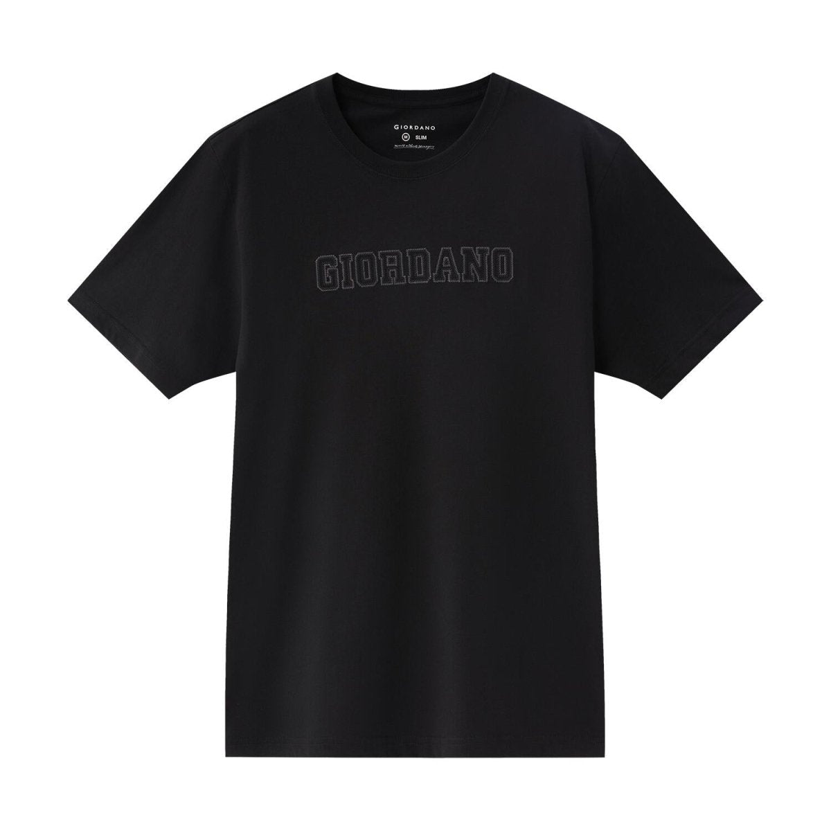 Giordano Men's Cotton Signature Print Tee - Premium Print Tee