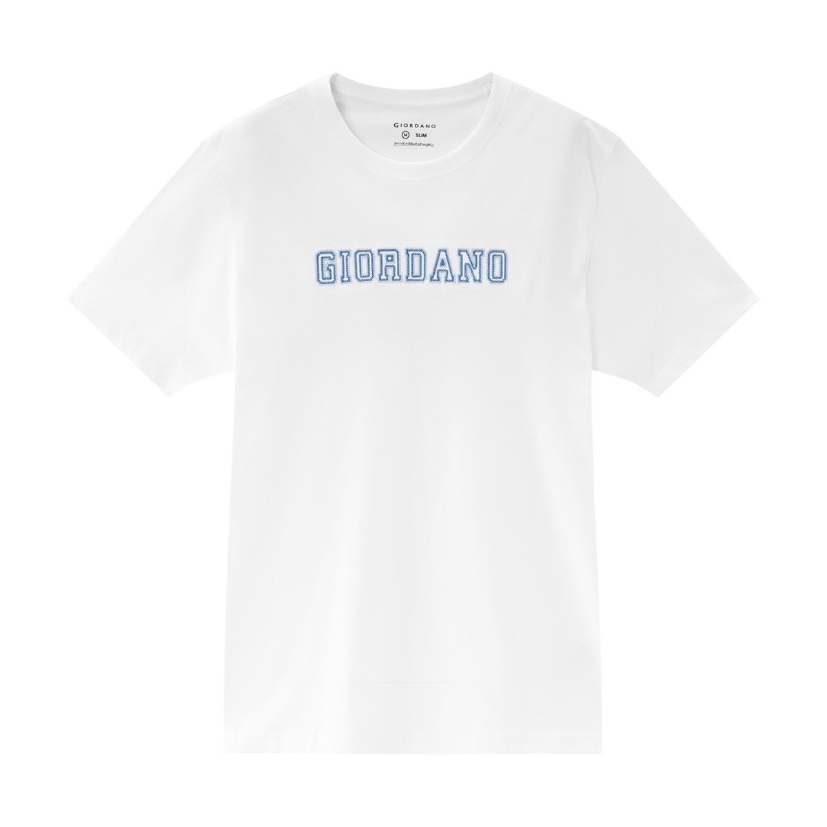 Giordano Men's Cotton Signature Print Tee - Premium Print Tee