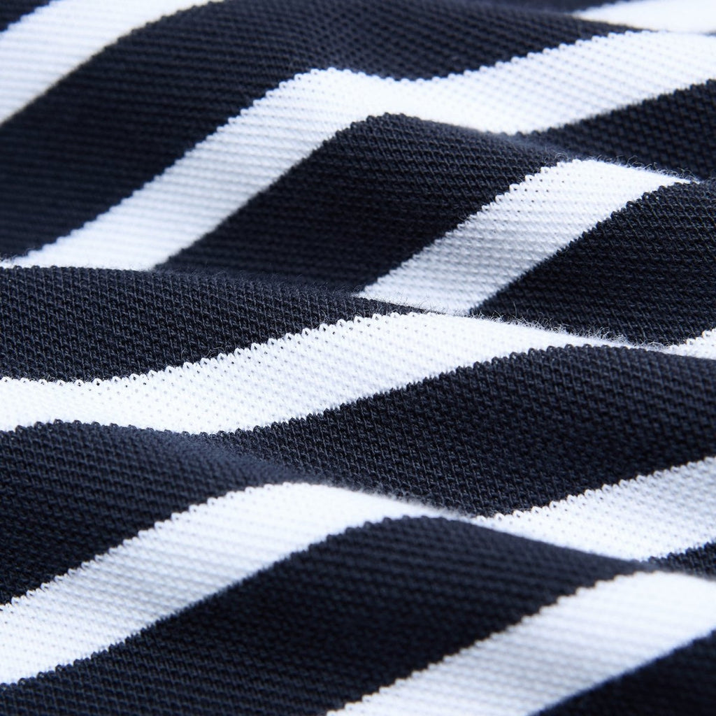 Giordano Men's Cotton Slim Fit Stripe Polo - first_variant_option_2 Premium Polo for Giordano