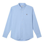 Giordano Men’s Cotton Slim Oxford Shirt with Embroidery - first_variant_option_2 Premium Shirts for Giordano