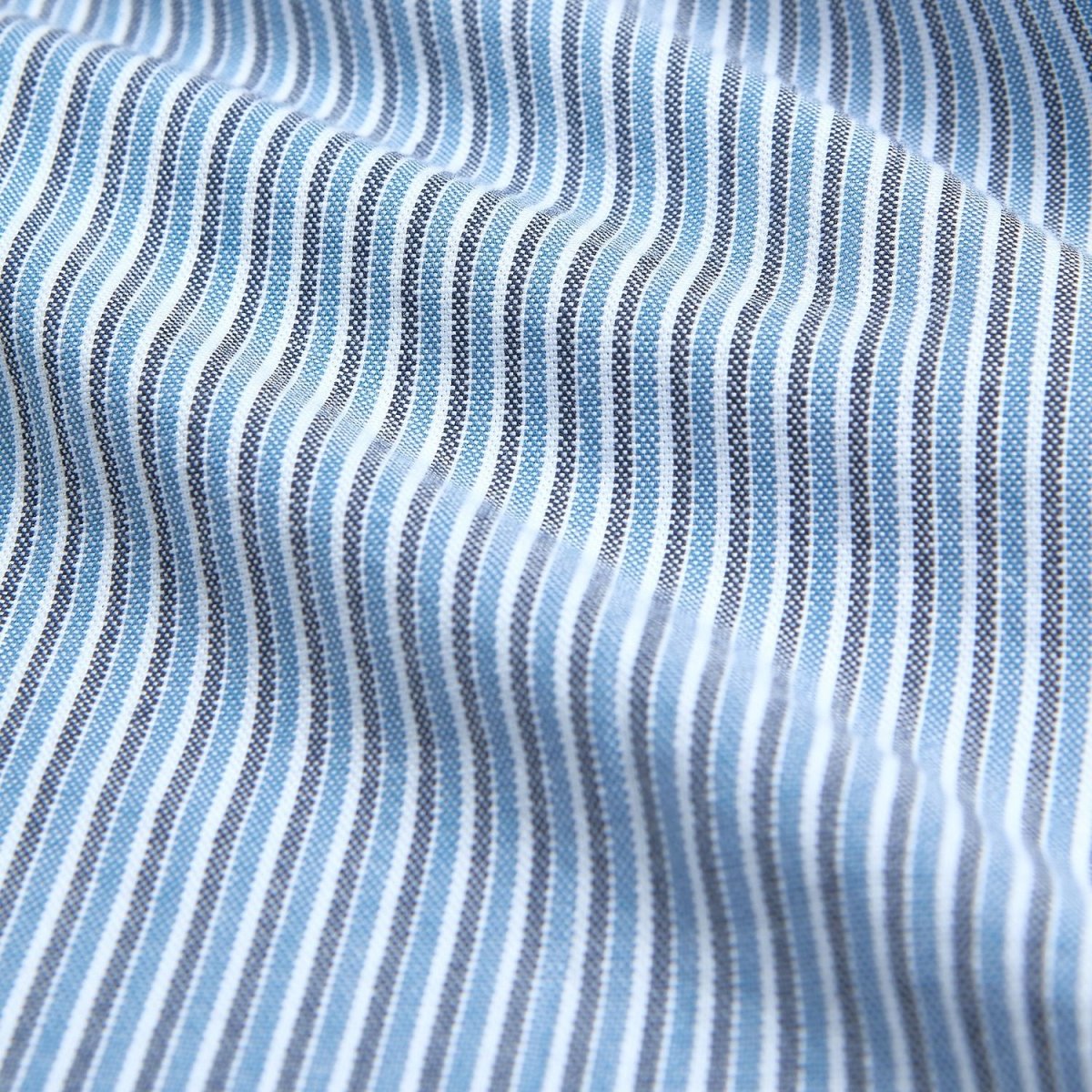 Giordano Men’s Cotton Slim Oxford Shirt with Embroidery - Premium Shirts