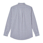 Giordano Men’s Cotton Slim Oxford Shirt with Embroidery - Premium Shirts