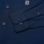 Giordano Men’s Cotton Slim Oxford Shirt with Embroidery - first_variant_option_2 Premium Shirts for Giordano