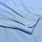 Giordano Men’s Cotton Slim Oxford Shirt with Embroidery - Premium Shirts