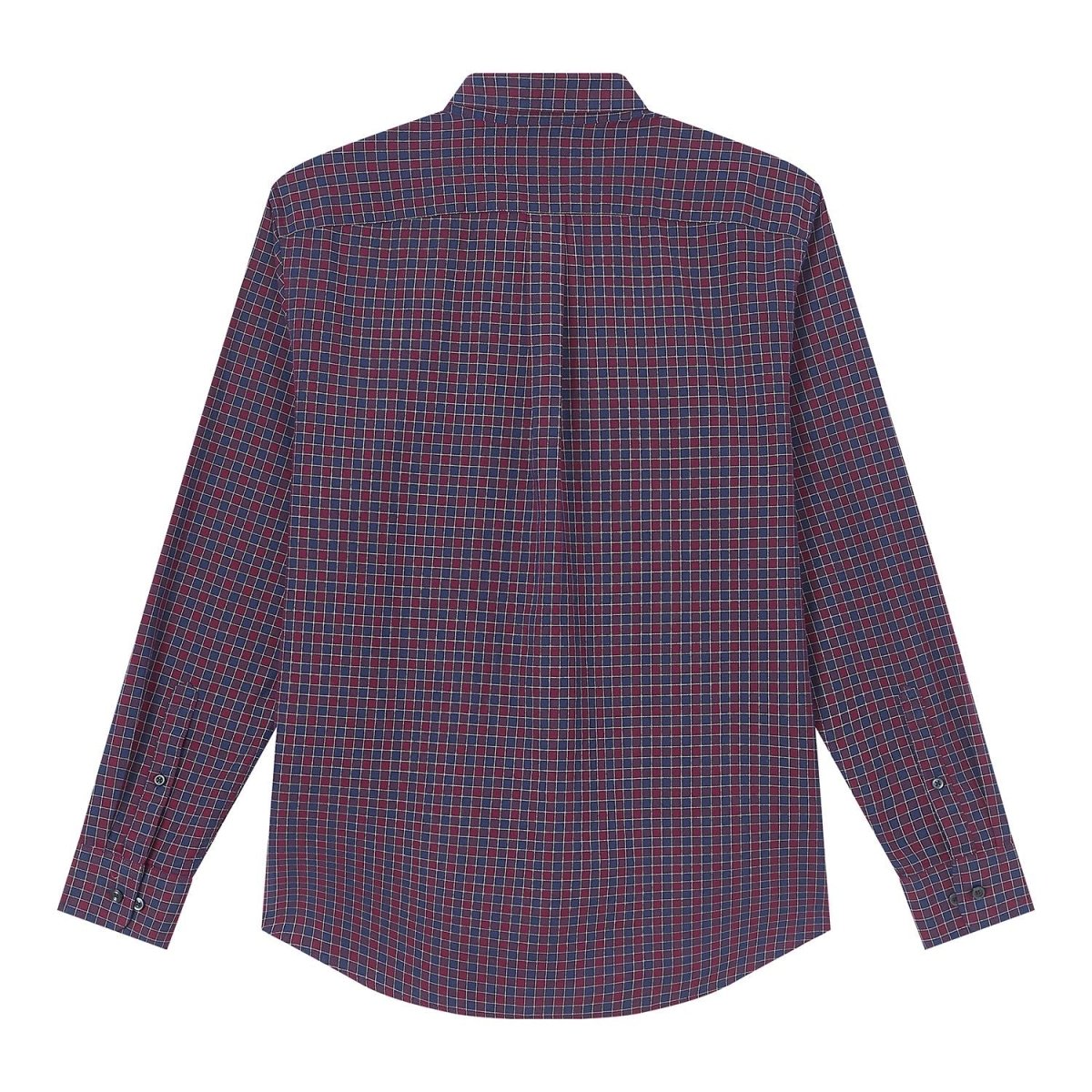 Giordano Men’s Cotton Slim Oxford Shirt with Embroidery - Premium Shirts