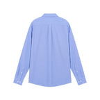 Giordano Men’s Cotton Slim Oxford Shirt with Embroidery - Premium Shirts